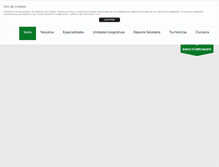 Tablet Screenshot of clinica-ilion.com